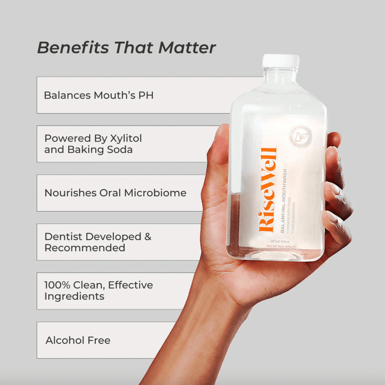 Balancing Mouthwash BODY CARE RiseWell 