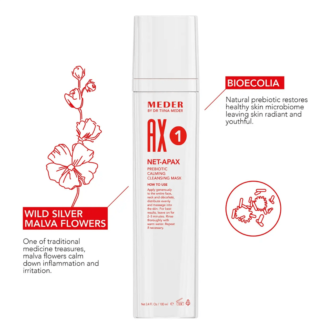 Gel Net-Apax Cleanser SKINCARE Meder Beauty Science 