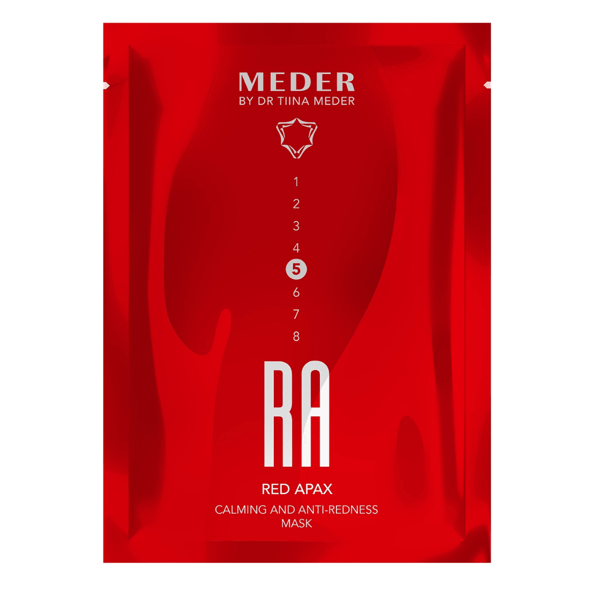 Red-Apax Calming Sheet Masks SKINCARE Meder Beauty Science 