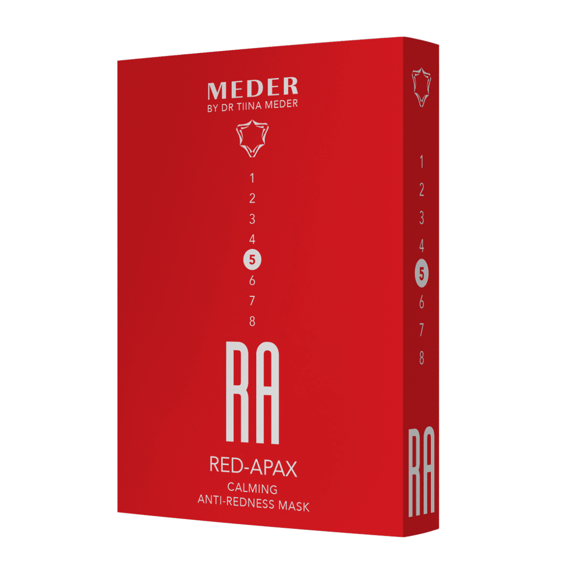 Red-Apax Calming Sheet Masks SKINCARE Meder Beauty Science 