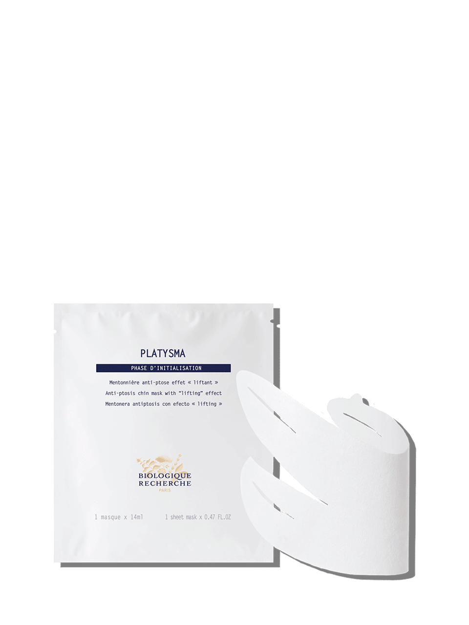 image description Platysma Chin Mask