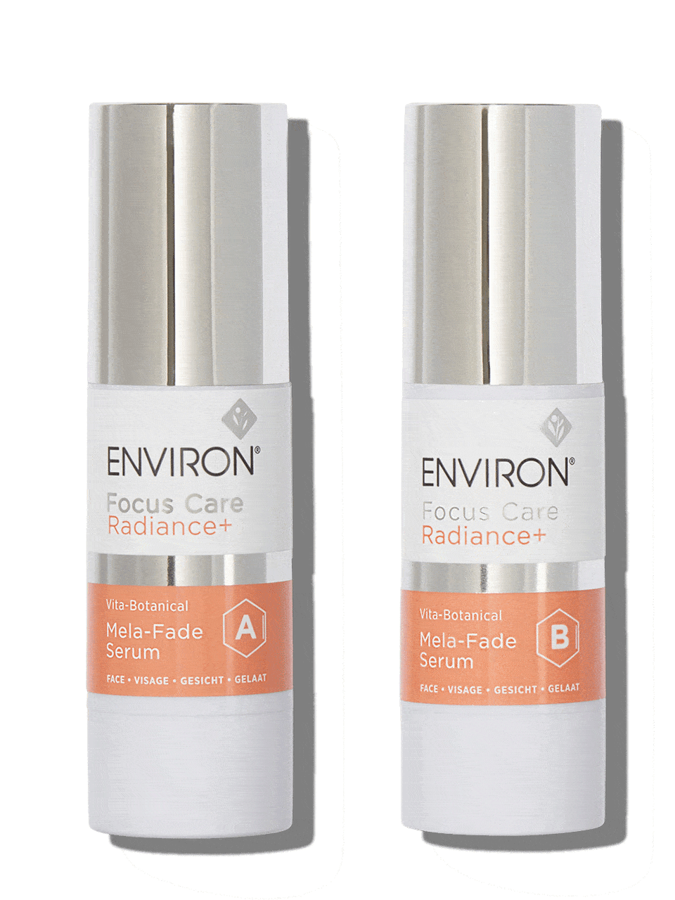 Vita-Botanical Mela-Fade Serum System A+B SKINCARE Environ 