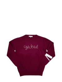 Women's Czeched Cashmere Sweater LIFESTYLE Lingua Franca 