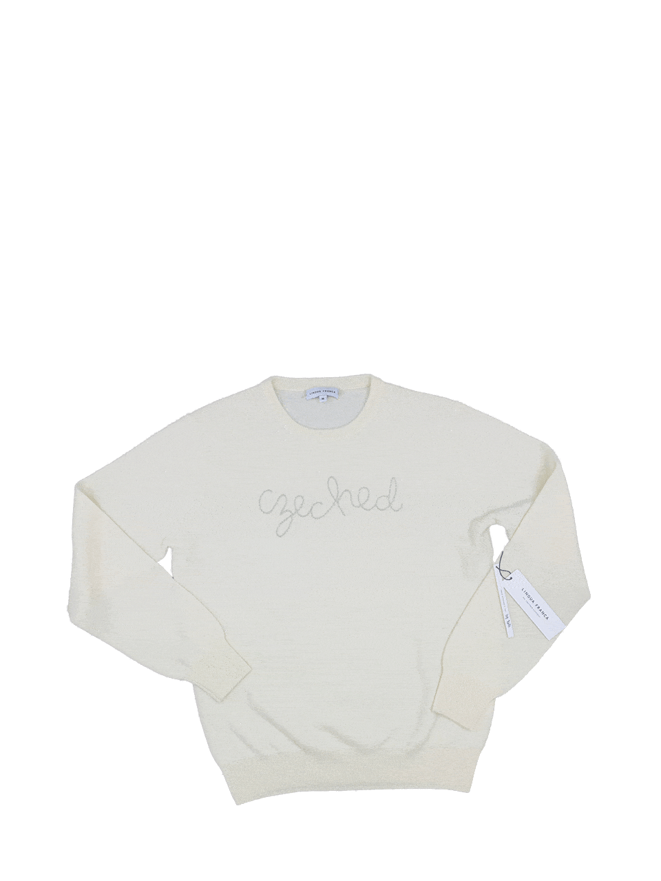 Women's Czeched Cashmere Sweater Lifestyle Lingua Franca 