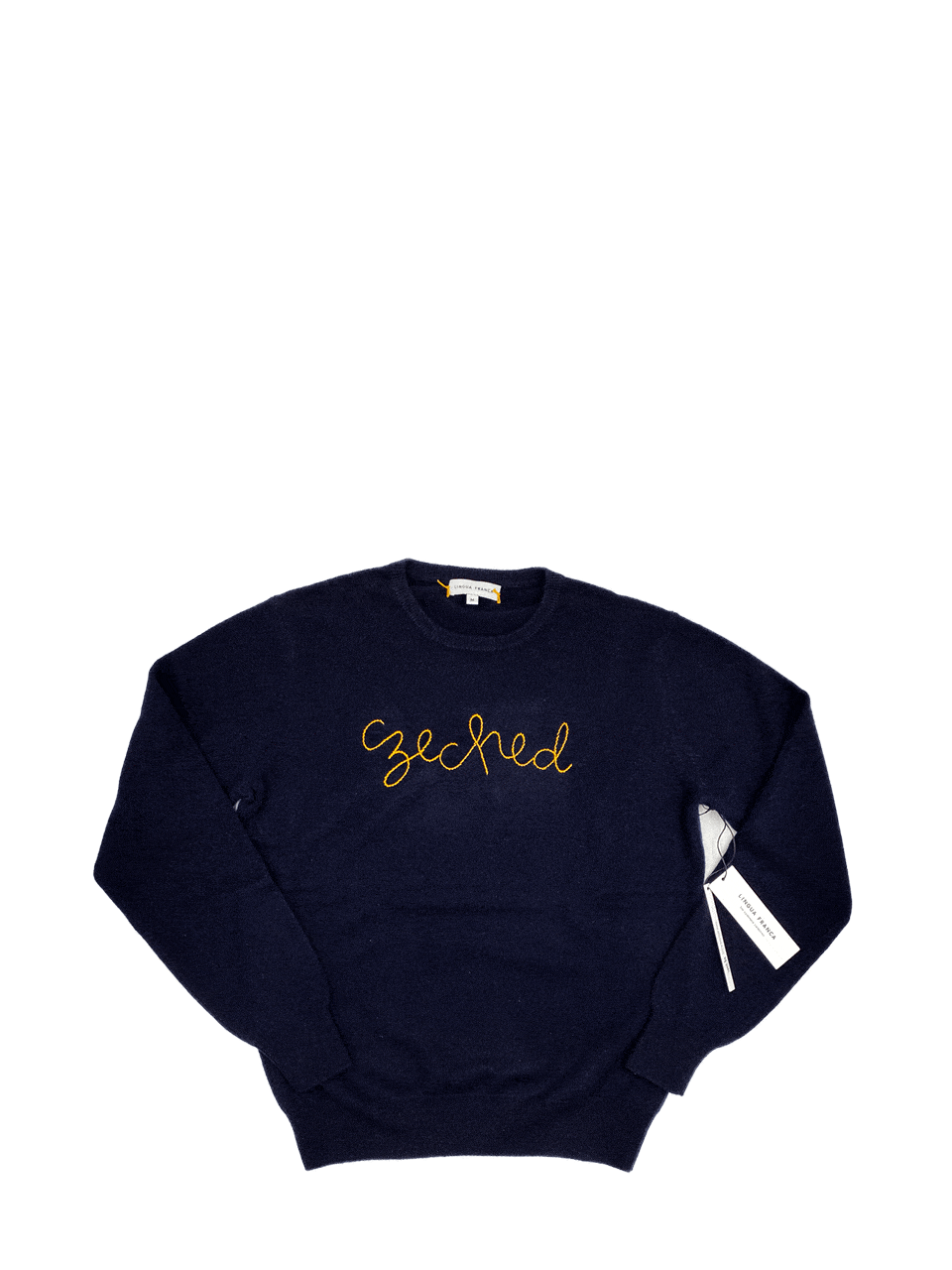 Women's Czeched Cashmere Sweater Lifestyle Lingua Franca 