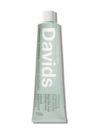 Peppermint premium natural toothpaste Davids 